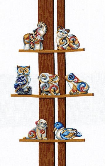 Siuvinėjimo rinkinys Collection Of Figurines SANS-43 - kaSiulai.lt