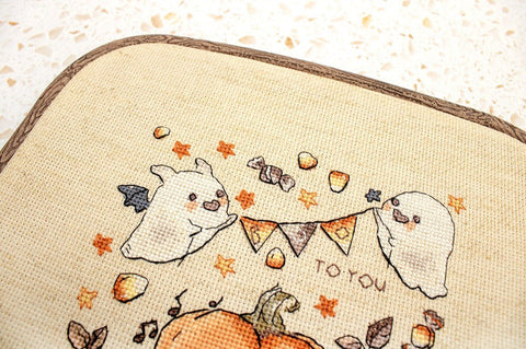 Siuvinėjimo rinkinys Counted "Boo To You" 15x14cm SLETIL8814 - 🧶kaSiulai.lt