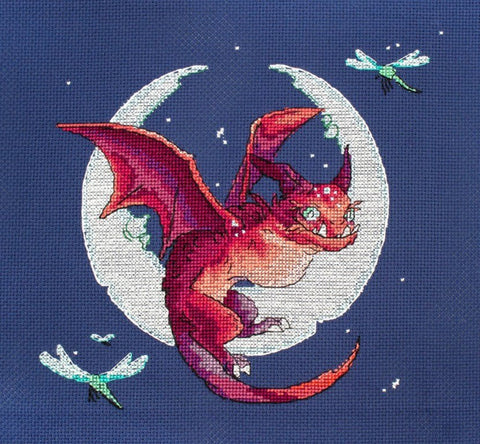 Siuvinėjimo rinkinys Counted "Dragon" 20x19cm SLETIL8800 - 🧶kaSiulai.lt