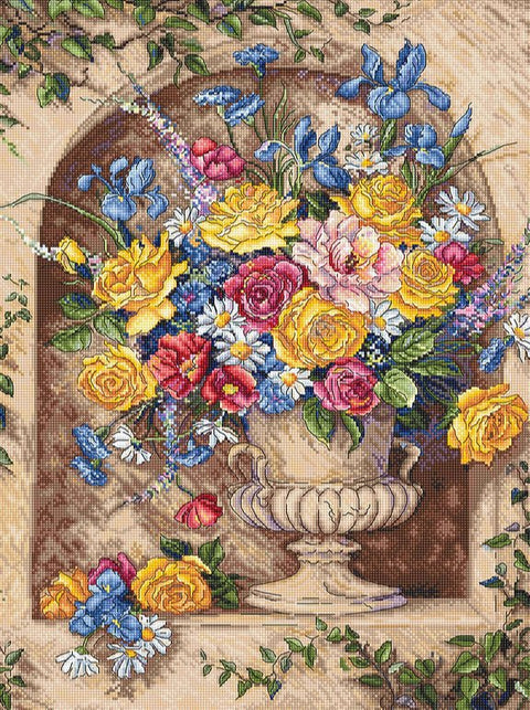 Siuvinėjimo rinkinys Counted "Neo Classic Alcove" 32x42cm SLETIL8079 - 🧶kaSiulai.lt