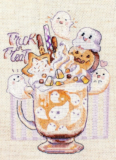 Siuvinėjimo rinkinys Counted "Trick or Treat" 13x17cm SLETIL8810 - 🧶kaSiulai.lt
