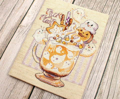 Siuvinėjimo rinkinys Counted "Trick or Treat" 13x17cm SLETIL8810 - 🧶kaSiulai.lt