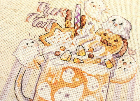 Siuvinėjimo rinkinys Counted "Trick or Treat" 13x17cm SLETIL8810 - 🧶kaSiulai.lt