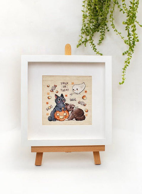 Siuvinėjimo rinkinys Counted "Trick Or Treat" №2 14x13cm SLETIL8815 - 🧶kaSiulai.lt