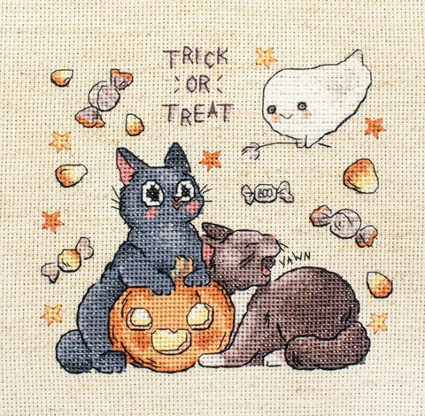 Siuvinėjimo rinkinys Counted "Trick Or Treat" №2 14x13cm SLETIL8815 - 🧶kaSiulai.lt