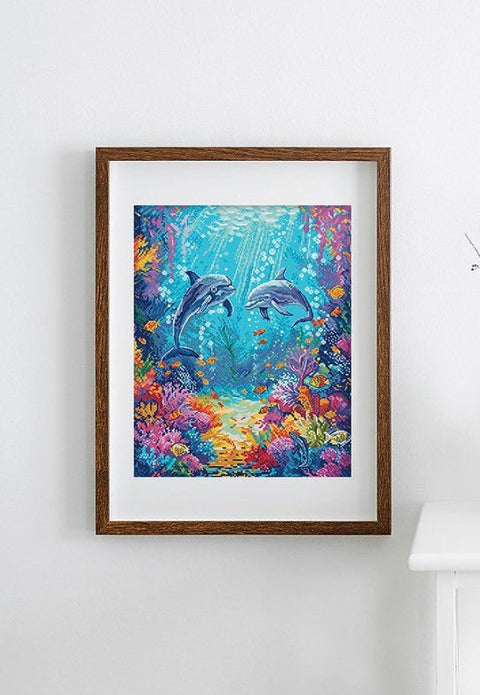 Siuvinėjimo rinkinys Cross stitch Sea Life 26x32cm SLETIL9911 - 🧶kaSiulai.lt