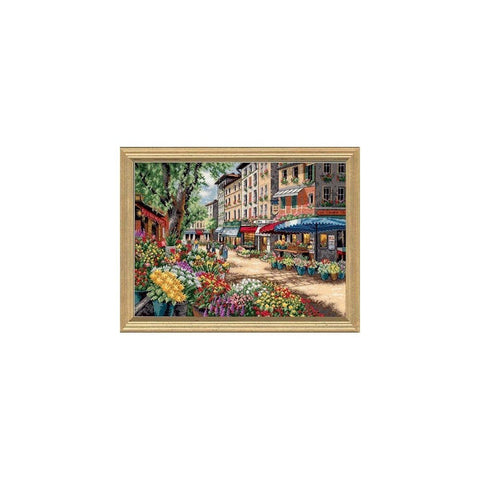 Siuvinėjimo rinkinys DIMENSIONS "Paryžiaus turgus" (38x28 cm) - kaSiulai.lt