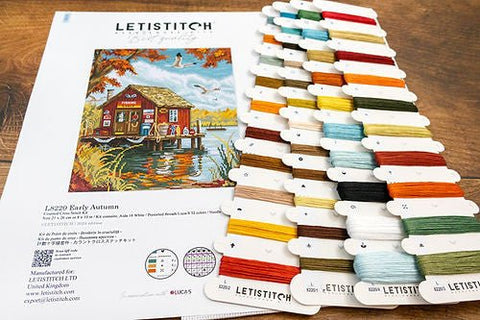 Siuvinėjimo rinkinys Early Autumn 21x26cm SLETIL8220 - 🧶kaSiulai.lt