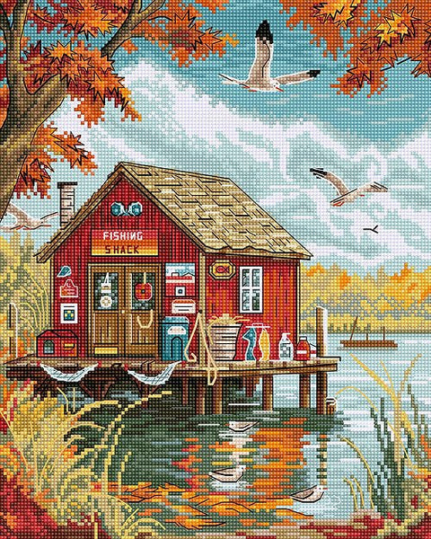 Siuvinėjimo rinkinys Early Autumn 21x26cm SLETIL8220 - 🧶kaSiulai.lt