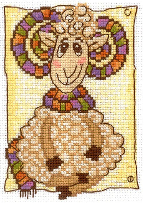 Siuvinėjimo rinkinys Fashionable Scarf SANM-31 - kaSiulai.lt