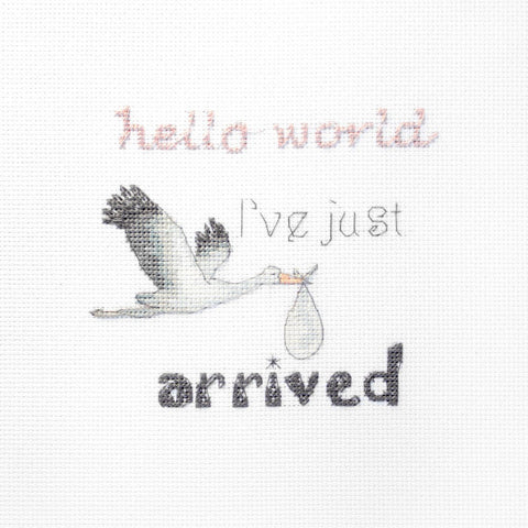 Siuvinėjimo rinkinys LetiStitch A Gift for a Newborn SLETI931 12x10cm - kaSiulai.lt
