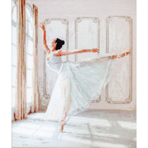 Siuvinėjimo rinkinys LetiStitch Ballerina SLETI901 26,5x32 - kaSiulai.lt