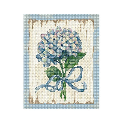 Siuvinėjimo rinkinys LetiStitch BLUE II SLETI973 20x16cm - kaSiulai.lt