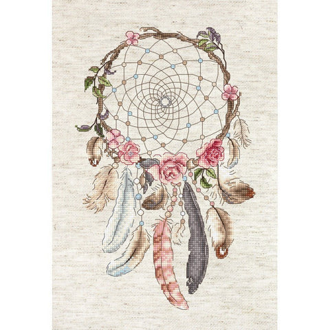 Siuvinėjimo rinkinys LetiStitch Live Your Dreams SLETI957 23x15cm - kaSiulai.lt