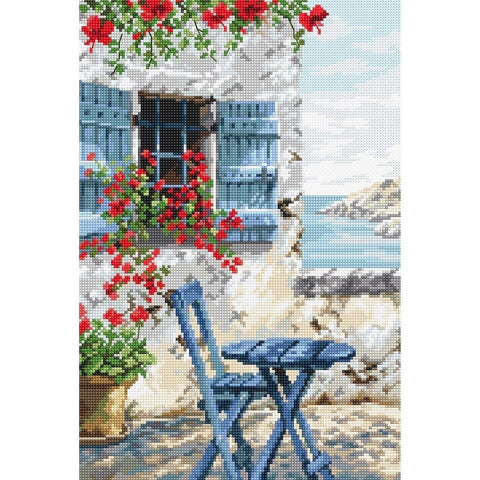 Siuvinėjimo rinkinys LetiStitch VILLA SLETI985 28x19cm - kaSiulai.lt