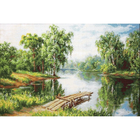 Siuvinėjimo rinkinys Luca-S A Cool Place SB548 48x32.5cm - kaSiulai.lt