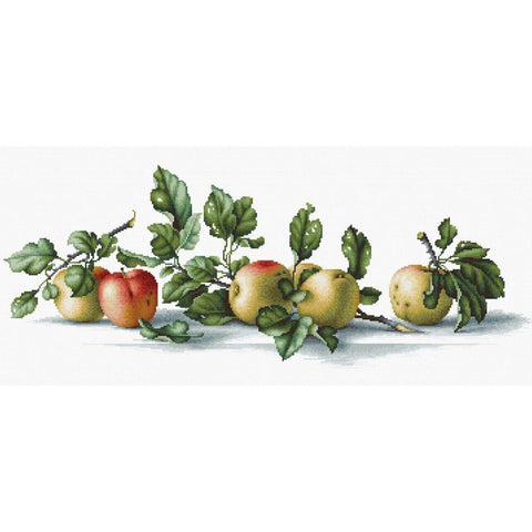 Siuvinėjimo rinkinys Luca-S Apples SB2265 50.5x19.5cm - kaSiulai.lt