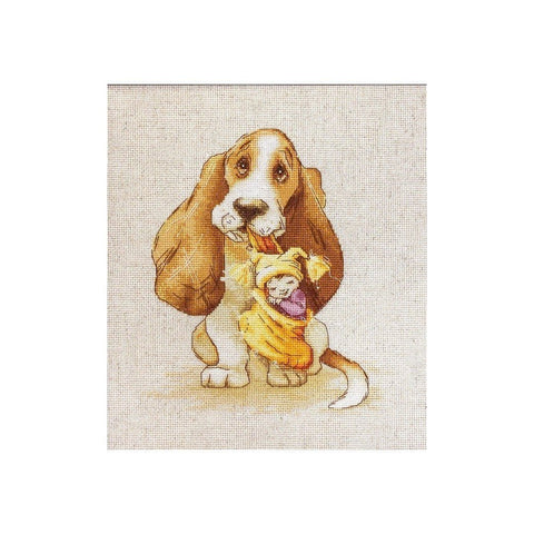 Siuvinėjimo rinkinys Luca-S Basset SB1121 16.5x18.5cm - kaSiulai.lt
