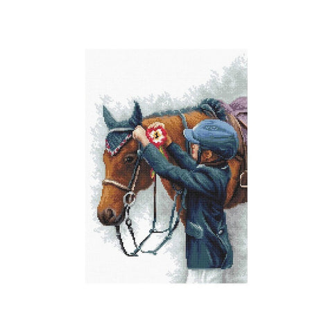 Siuvinėjimo rinkinys Luca-S Champion SB2337 19x27.5cm - kaSiulai.lt