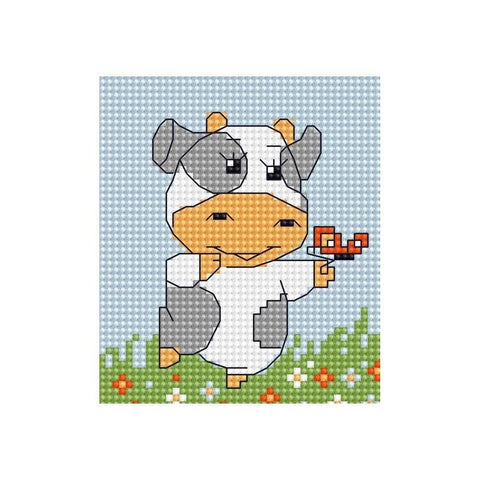 Siuvinėjimo rinkinys Luca-S Cow SB072 9x7.5cm - kaSiulai.lt