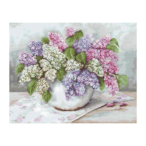 Siuvinėjimo rinkinys Luca-S Lilacs SB2326 35.5x28cm - kaSiulai.lt