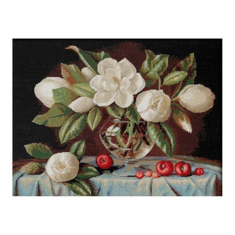Siuvinėjimo rinkinys Luca-S Magnolia SB465 42x33cm - kaSiulai.lt