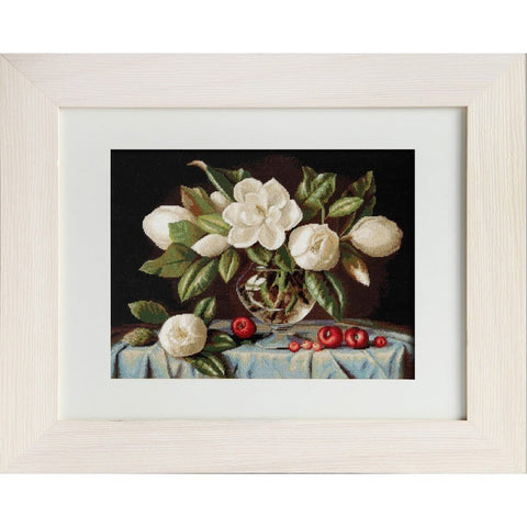 Siuvinėjimo rinkinys Luca-S Magnolia SG465 29.5x23.5cm - kaSiulai.lt