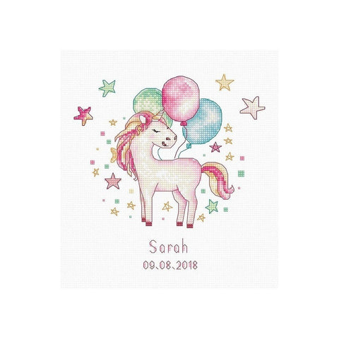 Siuvinėjimo rinkinys Luca-S Unicorn SB1149 17x17.7cm - kaSiulai.lt