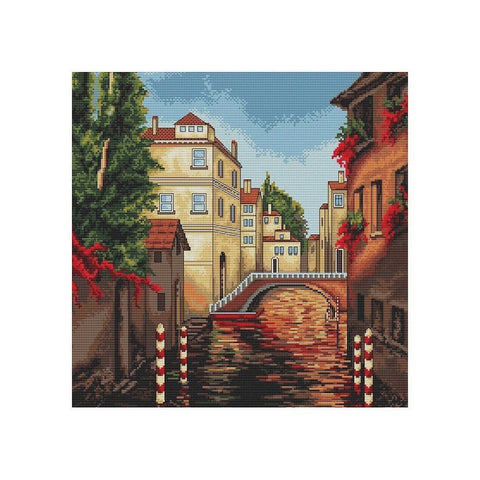 Siuvinėjimo rinkinys Luca-S Venice SB202 28.5x28.5cm - kaSiulai.lt