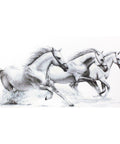 Siuvinėjimo rinkinys Luca-S White horses SB495 47x21.5cm - kaSiulai.lt