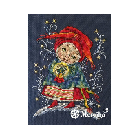 Siuvinėjimo rinkinys Merejka Christmas Light SK19 15x20cm - kaSiulai.lt