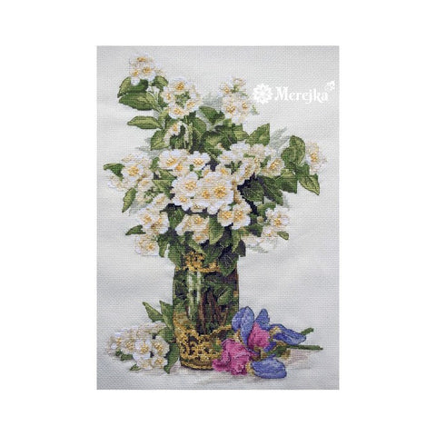 Siuvinėjimo rinkinys Merejka Sweet-scented Bouquet SK40 22x32cm - kaSiulai.lt