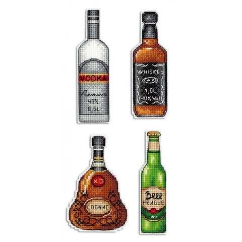 Siuvinėjimo Rinkinys MP Studija Aperitifs - Magnets SR-315 3x10cm - kaSiulai.lt