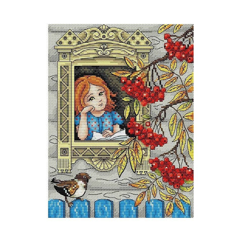Siuvinėjimo Rinkinys MP Studija Autumn Season SM-321 23x17cm - kaSiulai.lt
