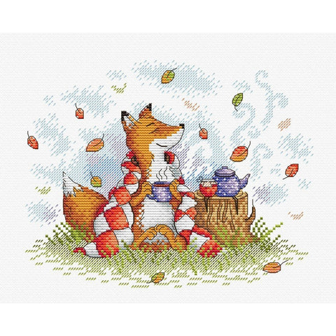 Siuvinėjimo Rinkinys MP Studija Autumn Tea SM-324 18x22cm - kaSiulai.lt