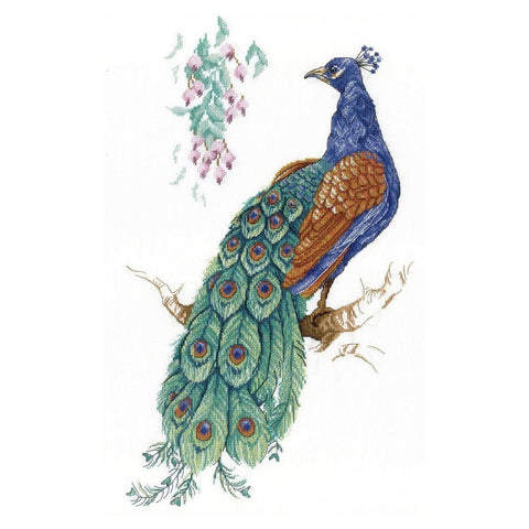 Siuvinėjimo Rinkinys MP Studija Bird of Happiness SNV-536 40x25cm - kaSiulai.lt
