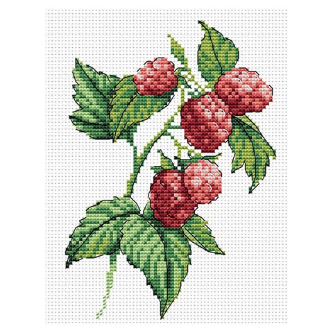 Siuvinėjimo Rinkinys MP Studija Branch of Berries SM-083 18x15cm - kaSiulai.lt