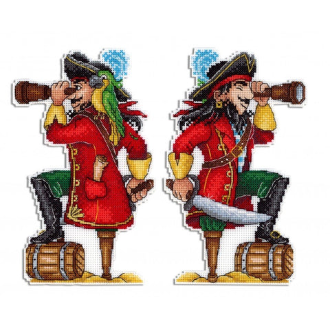 Siuvinėjimo Rinkinys MP Studija Brave Pirate SR-450 19x12cm - kaSiulai.lt