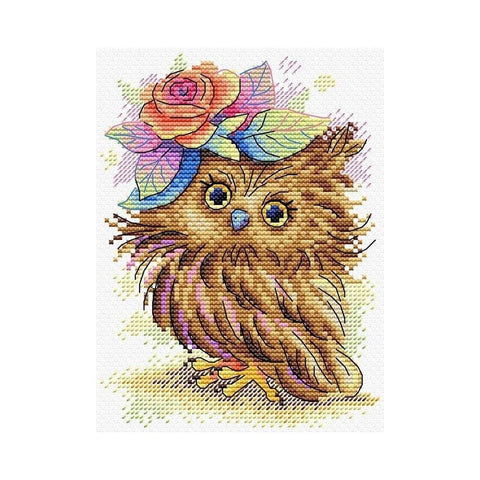 Siuvinėjimo Rinkinys MP Studija Charming Owl SM-396 16x12cm - kaSiulai.lt