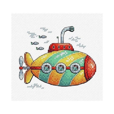 Siuvinėjimo Rinkinys MP Studija Cheerful Diving SM-378 9x11cm - kaSiulai.lt