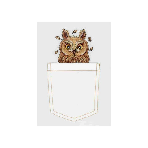 Siuvinėjimo Rinkinys MP Studija Curious Owl SV-245 9x9cm - kaSiulai.lt