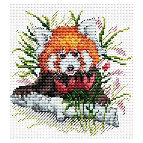 Siuvinėjimo Rinkinys MP Studija (Discontinued) Ginger Panda SM-128 18x15cm - kaSiulai.lt