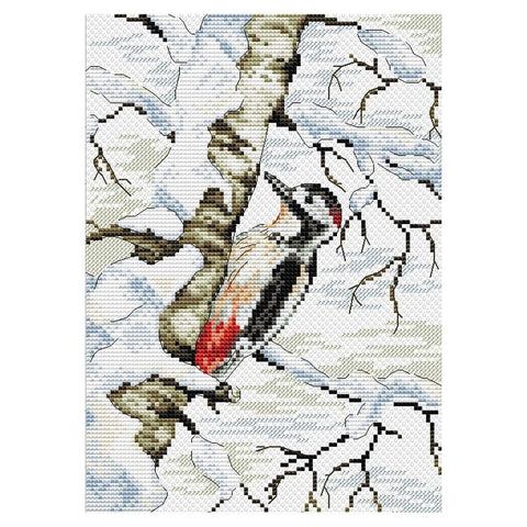 Siuvinėjimo Rinkinys MP Studija (Discontinued) Woodpecker SM-099 22x16cm - kaSiulai.lt
