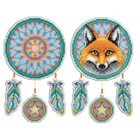 Siuvinėjimo Rinkinys MP Studija Dream Catcher - Fox SR-302 10x17cm - kaSiulai.lt