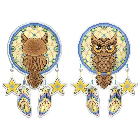 Siuvinėjimo Rinkinys MP Studija Dream Catcher - Owl SR-273 10x18cm - kaSiulai.lt