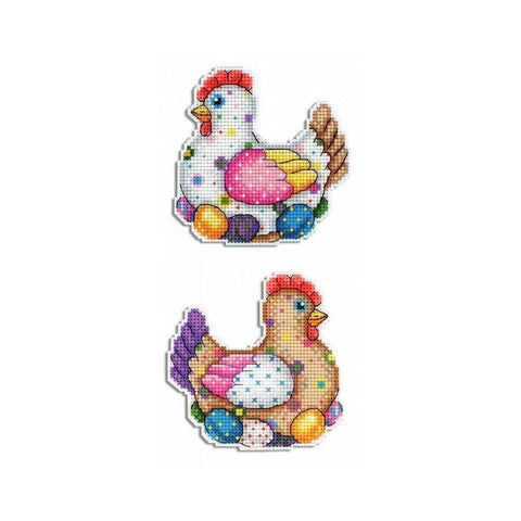 Siuvinėjimo Rinkinys MP Studija Easter Hen SR-410 9x9cm - kaSiulai.lt