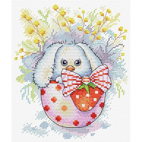 Siuvinėjimo Rinkinys MP Studija Easter Rabbit SM-225 18x14cm - kaSiulai.lt