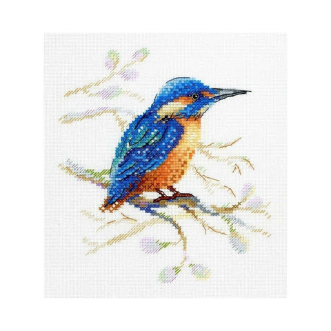 Siuvinėjimo Rinkinys MP Studija Feathered Observer SA-028 14x18cm - kaSiulai.lt