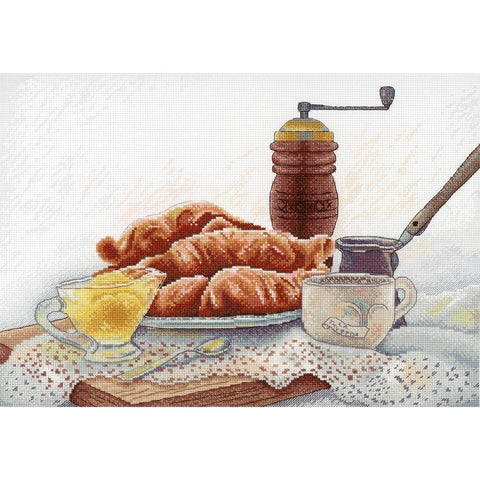 Siuvinėjimo Rinkinys MP Studija French Breakfast SNV-655 21x19cm - kaSiulai.lt