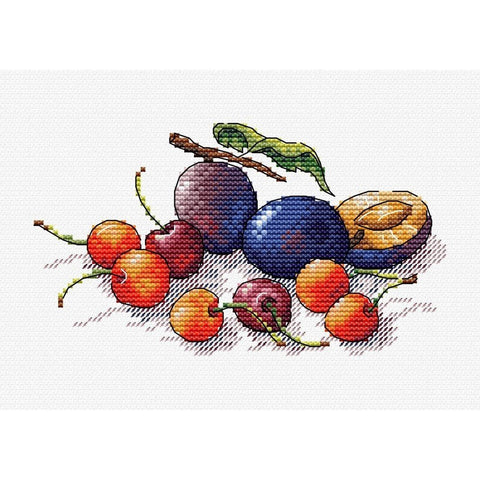 Siuvinėjimo Rinkinys MP Studija Fruits SM-213 18x13cm - kaSiulai.lt